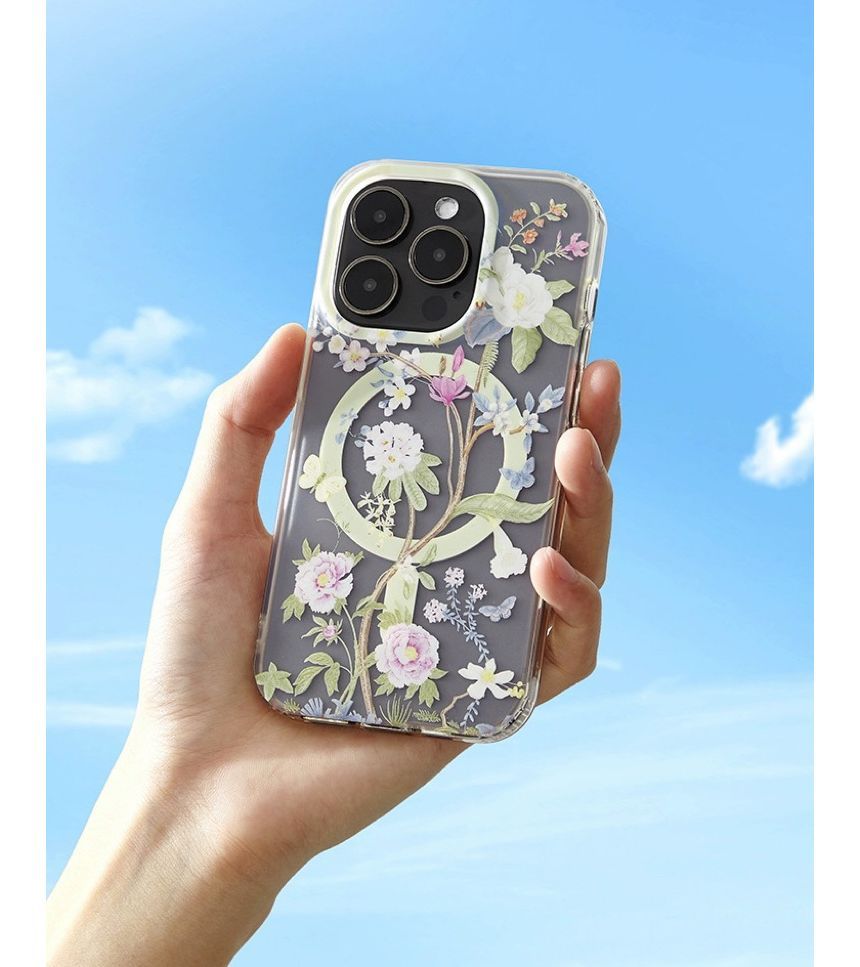 Case Floral MagSafe Phone