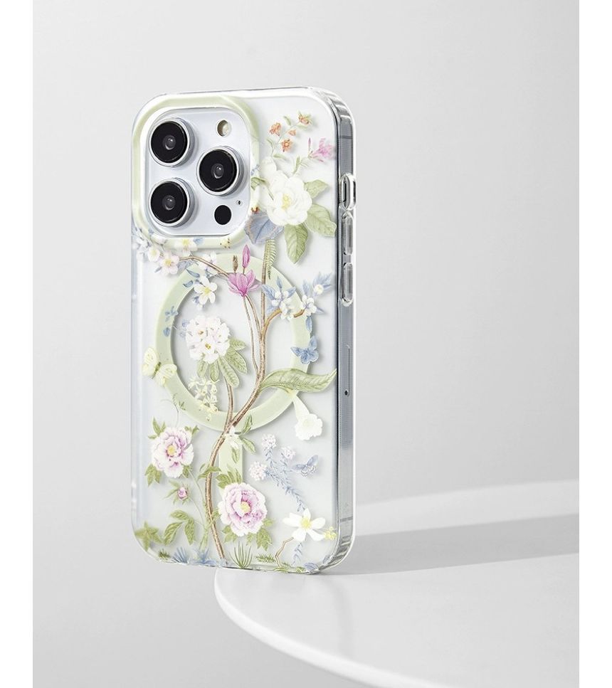 Case Floral MagSafe Phone