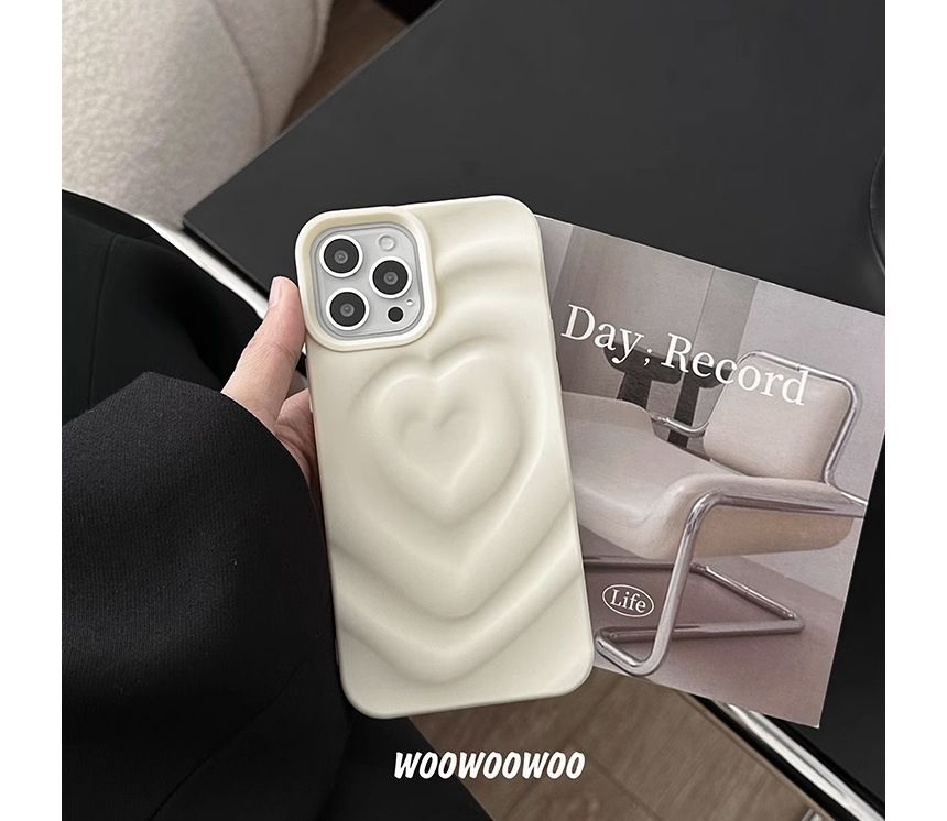 Case Heart Matte Phone