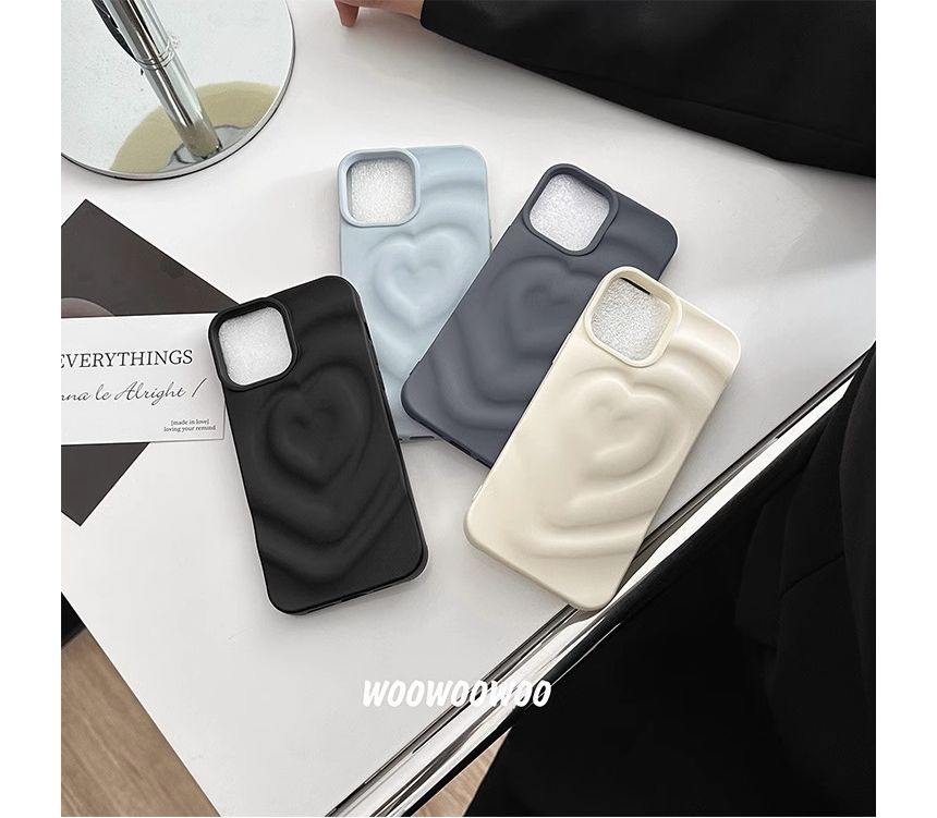 Case Heart Matte Phone