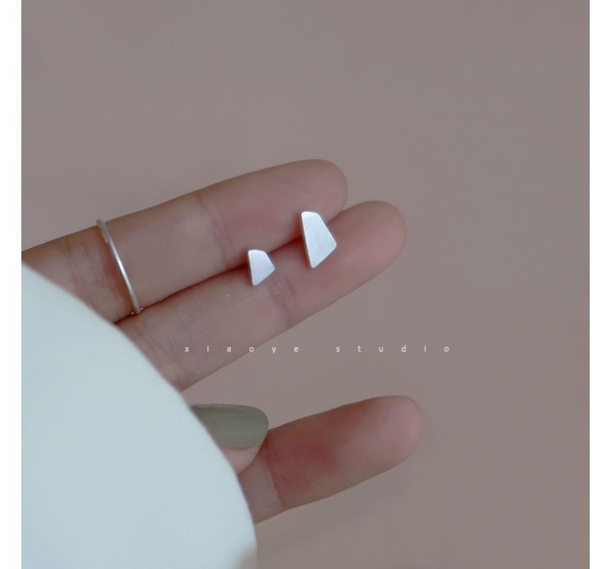 Earring Silver Geometric Sterling