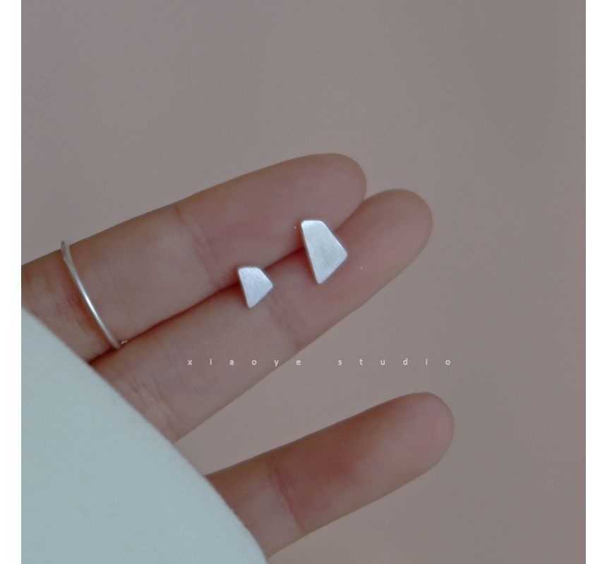 Earring Silver Geometric Sterling