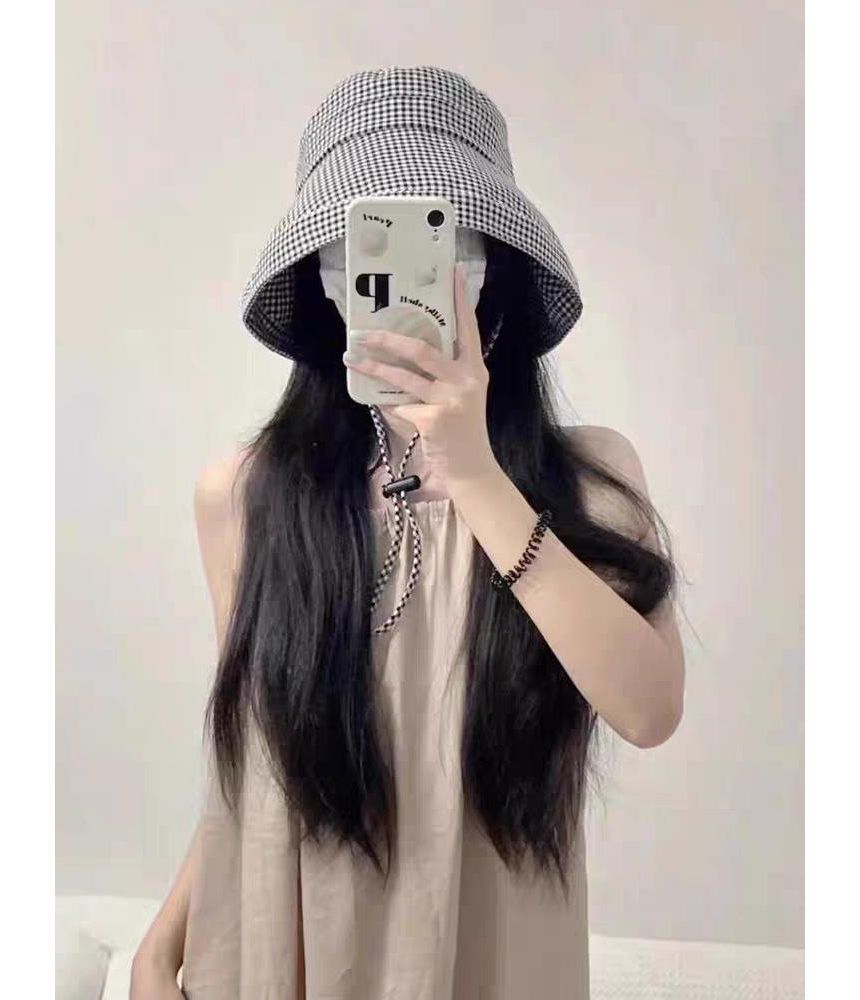 Bucket Hat Houndstooth