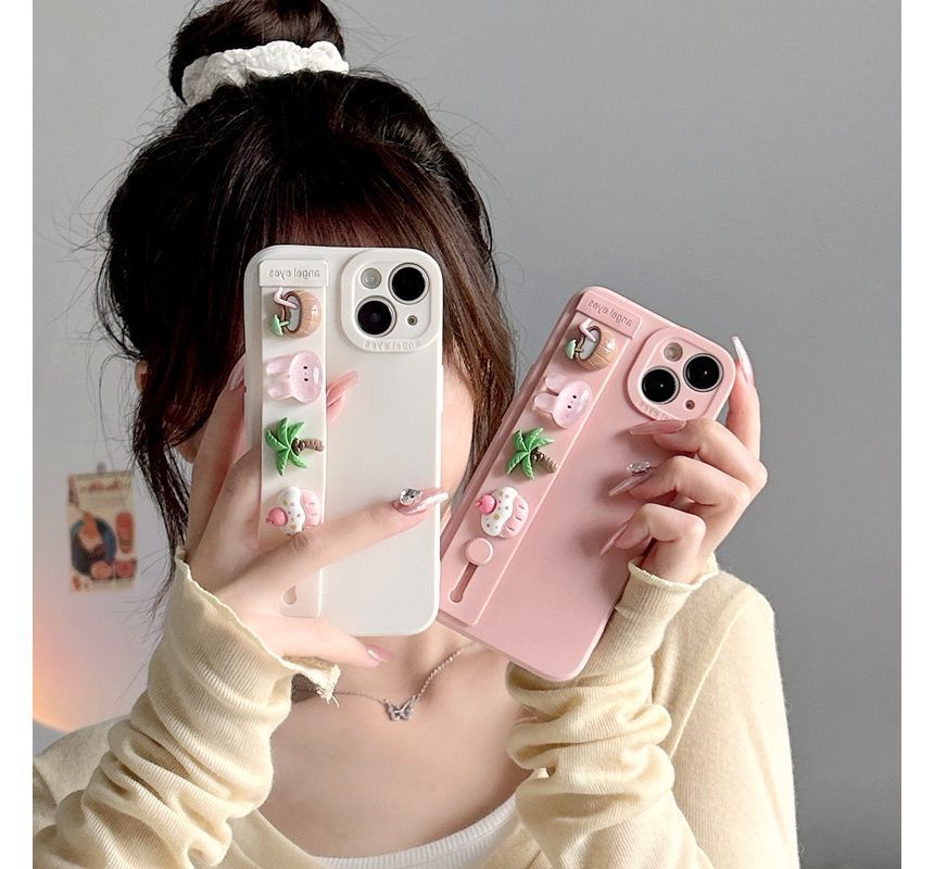 Strap Hand Phone Cartoon Case
