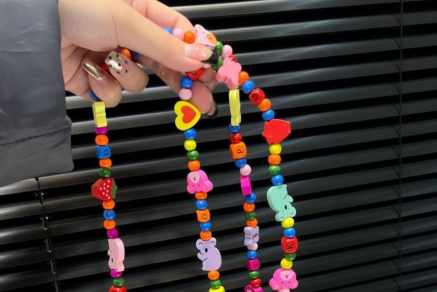 Phone Case Flower Plaid Wristband