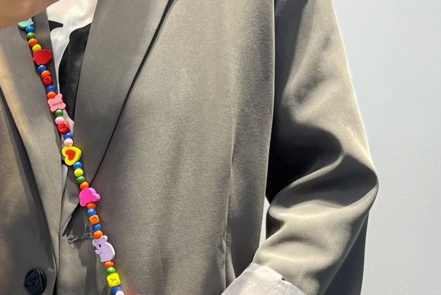 Phone Case Flower Plaid Wristband