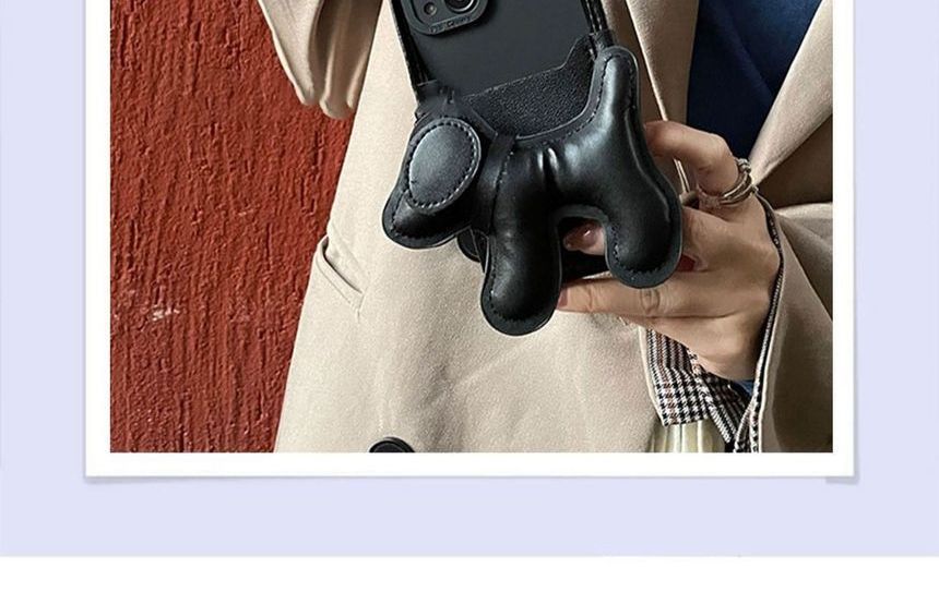Holder Card Dog Phone Case