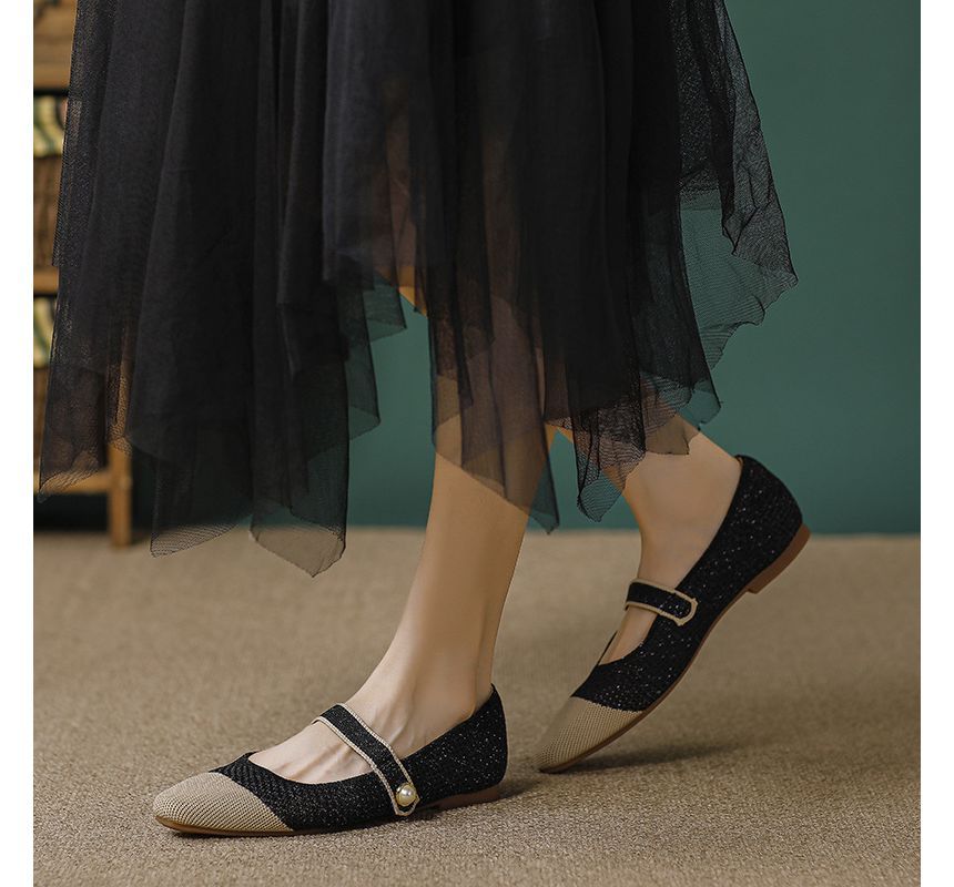 Toe Cap Shoes Mary Jane