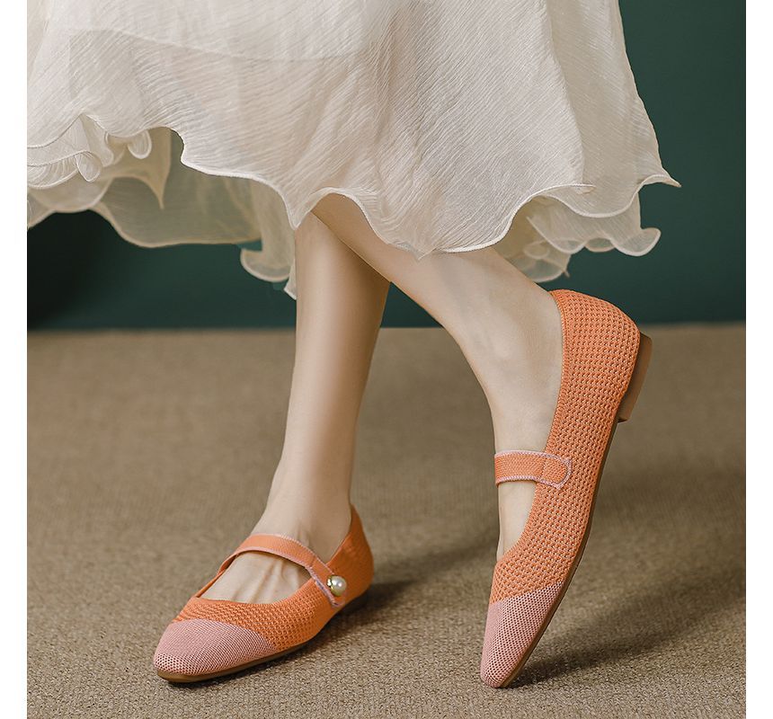 Toe Cap Shoes Mary Jane