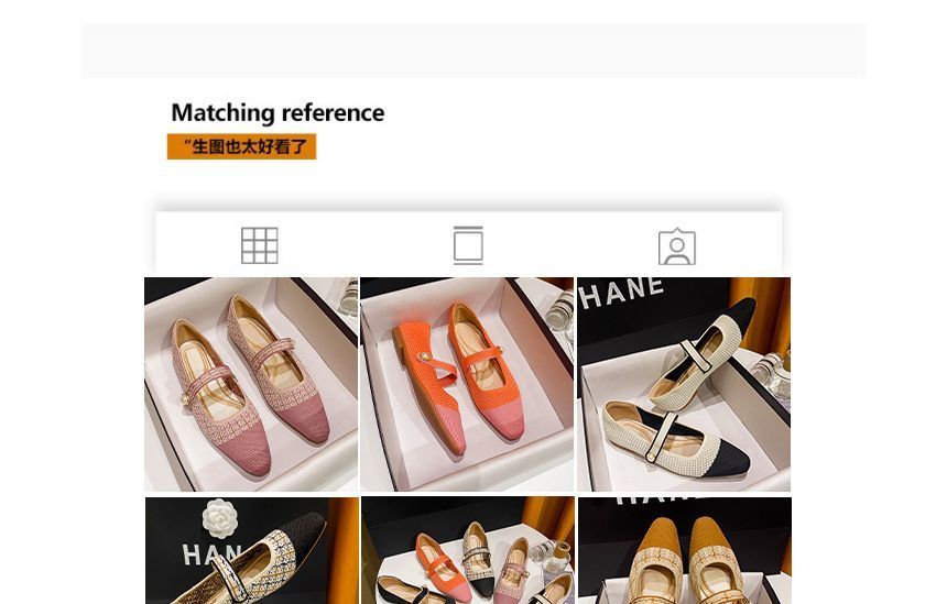 Toe Cap Shoes Mary Jane