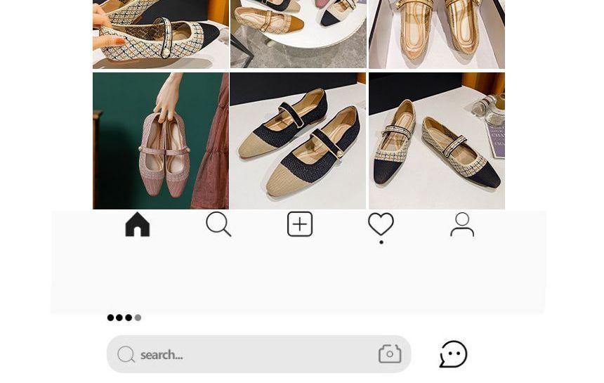 Toe Cap Shoes Mary Jane