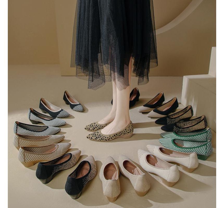 Pointed Pumps Wedge