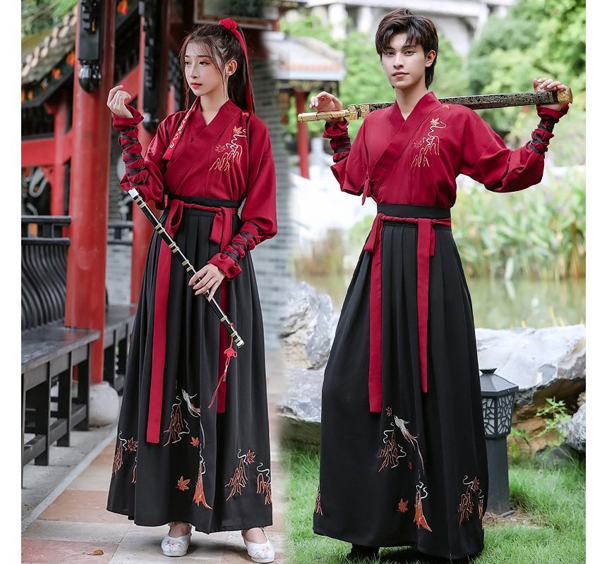 Couple Matching Traditional Chinese Costume Set: Long