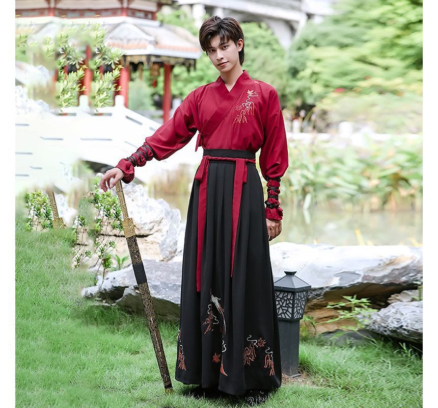 Couple Matching Traditional Chinese Costume Set: Long