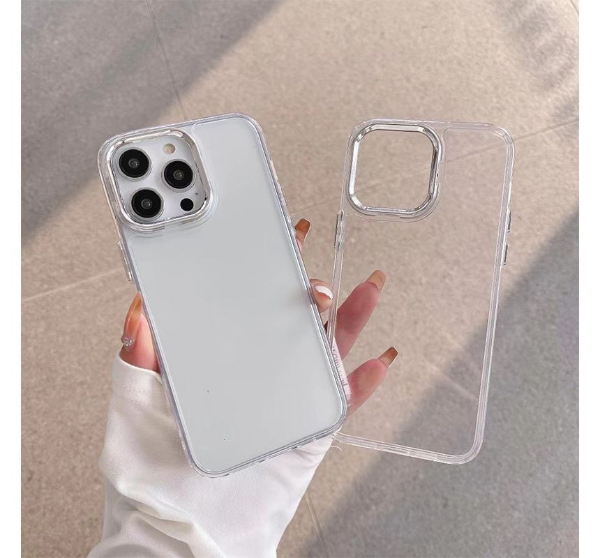 / Case Mirrored Phone Transparent