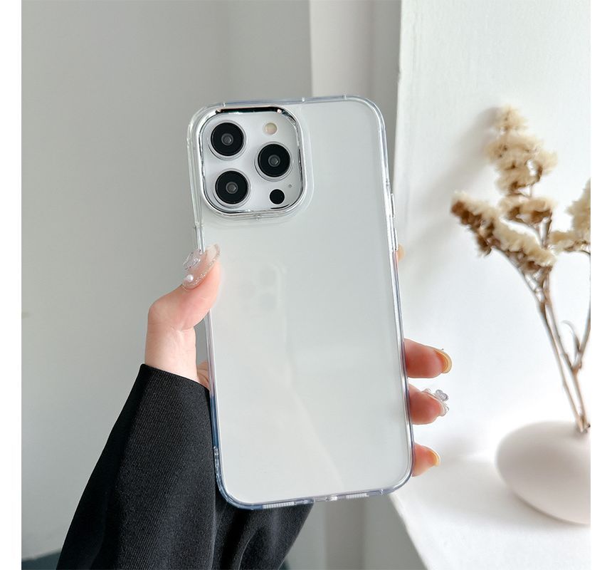 / Case Mirrored Phone Transparent
