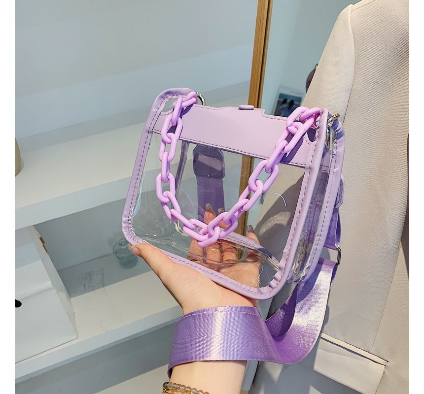 Chain Bag Crossbody Transparent