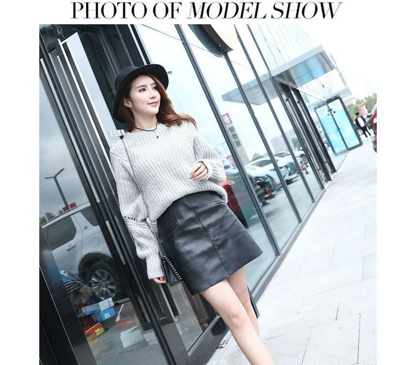 Heel Chunky Ankle Platform Lace-Up Boots