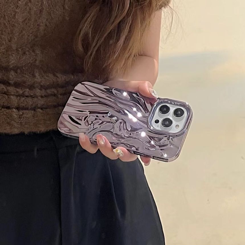 Phone Case Metallic Textured