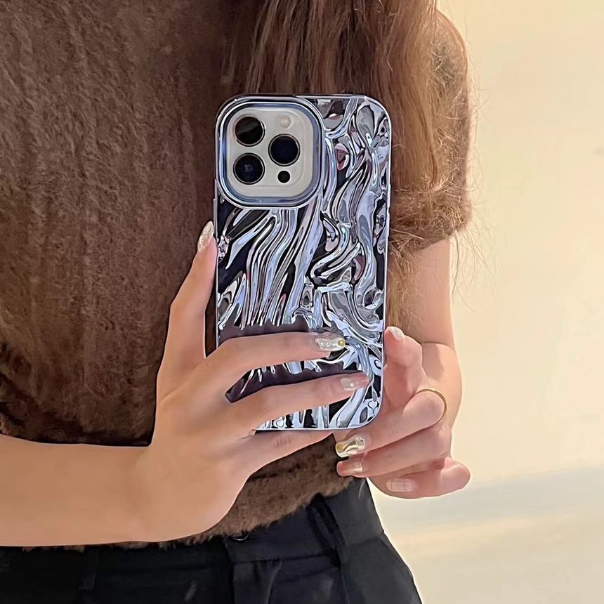 Phone Case Metallic Textured