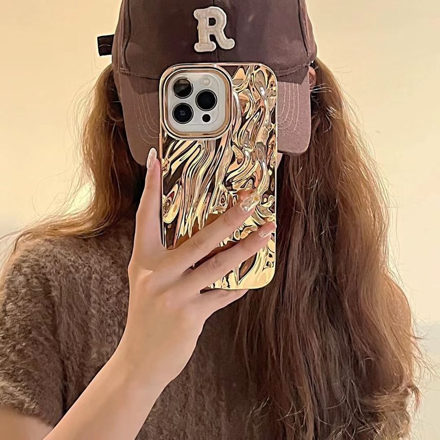 Phone Case Metallic Textured