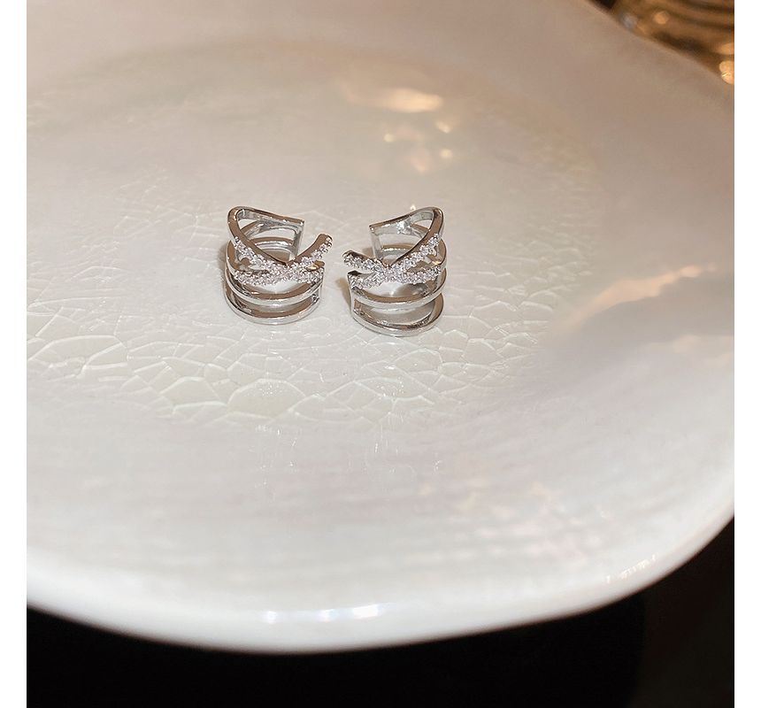 Layered Earring Alloy Cuff