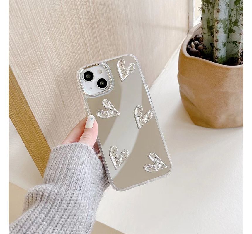 Phone Case Heart Mirrored