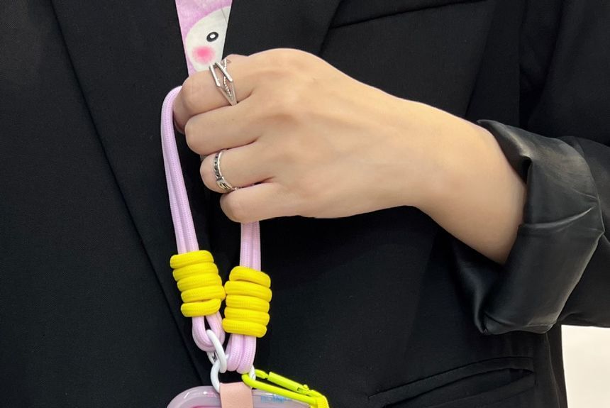 Lettering Print Phone Case