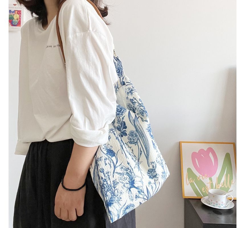 Floral Bag Crossbody / Tote