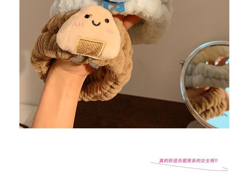 Cartoon Face Headband Wash