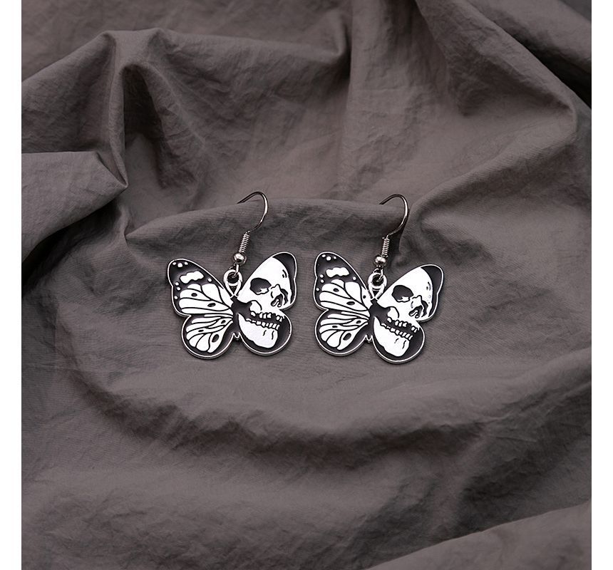 Halloween Butterfly Drop Earring