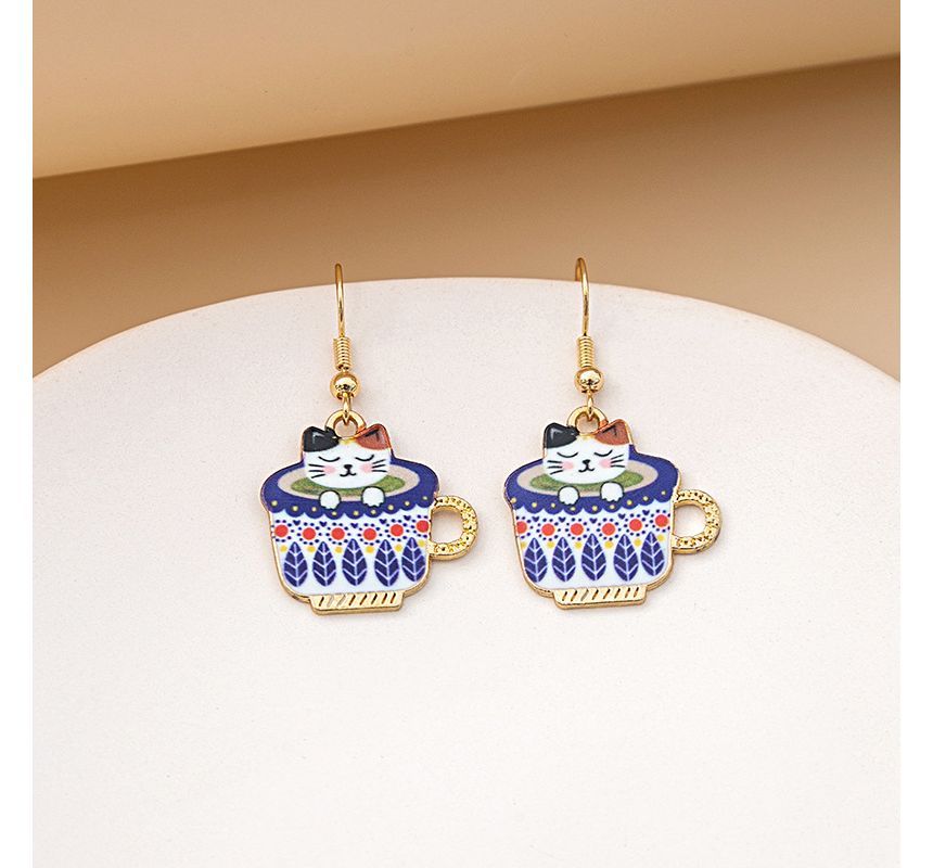 Cat Drop Earring