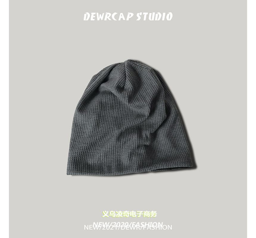 Plain Slouchy Knit Beanie
