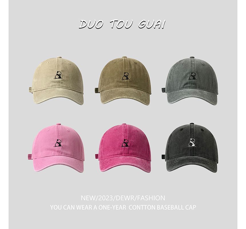 Baseball Panda Cap Embroidered