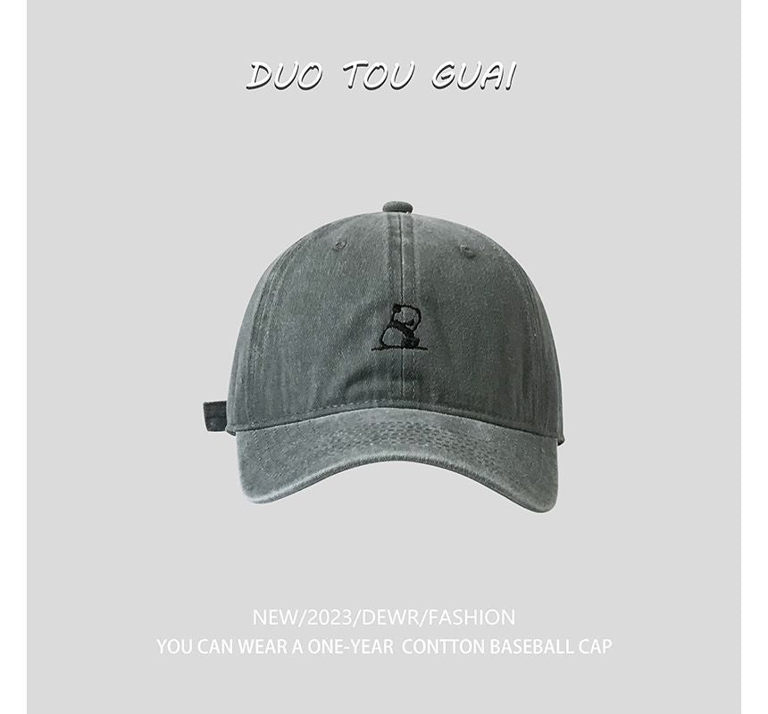 Baseball Panda Cap Embroidered