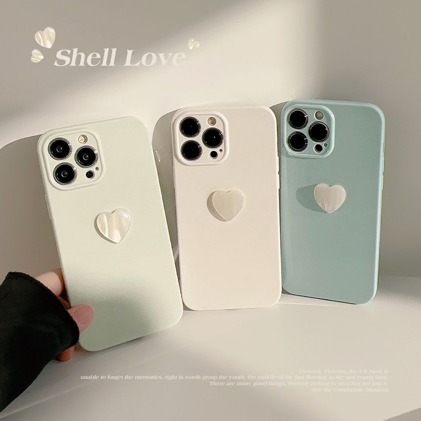 Shell Heart Case Phone