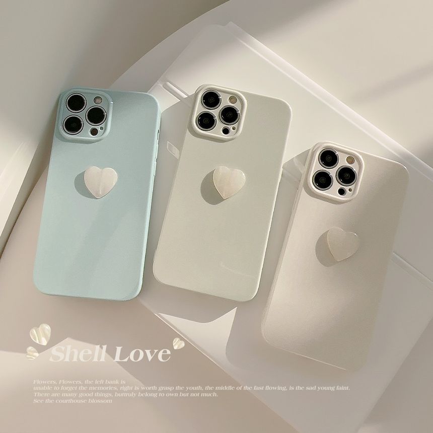 Shell Heart Case Phone