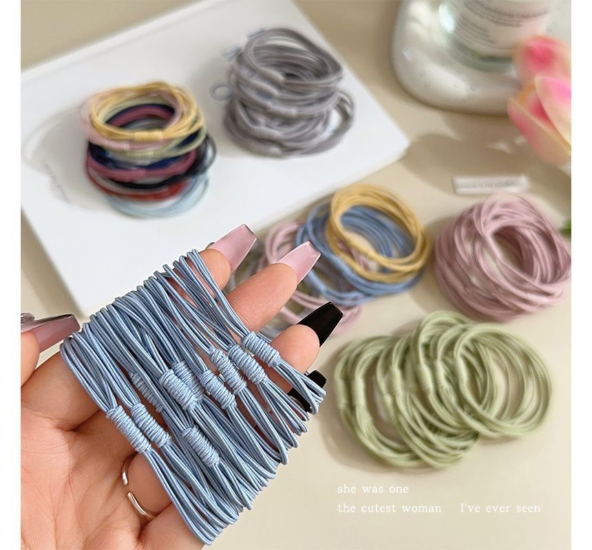 Color Hair Tie / Set