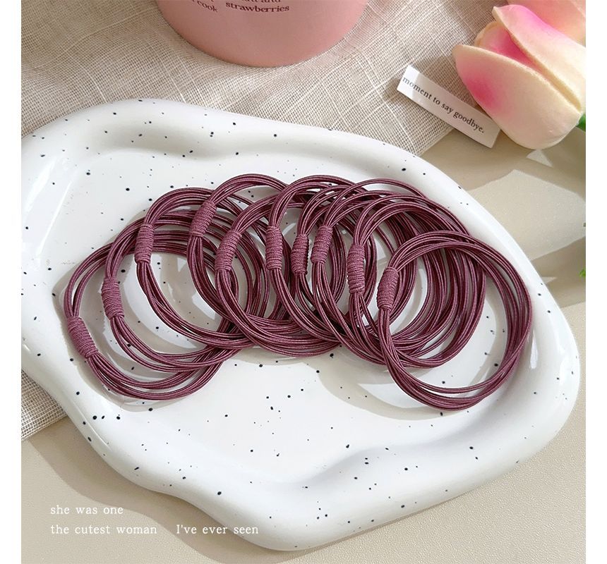 Color Hair Tie / Set