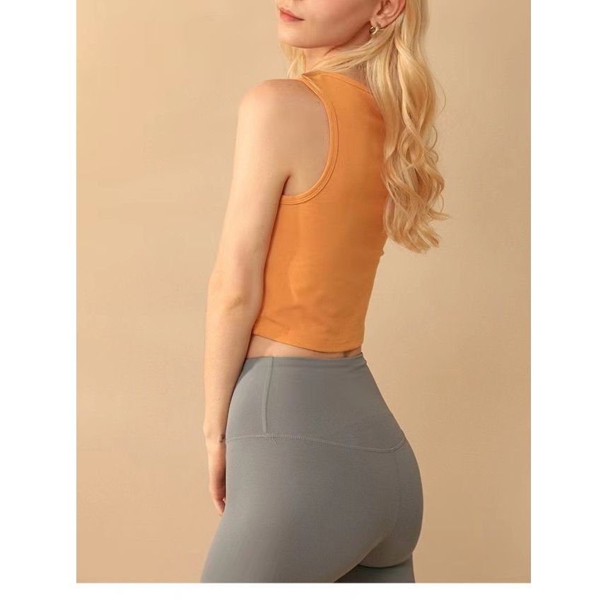 Plain Tank Crop Top