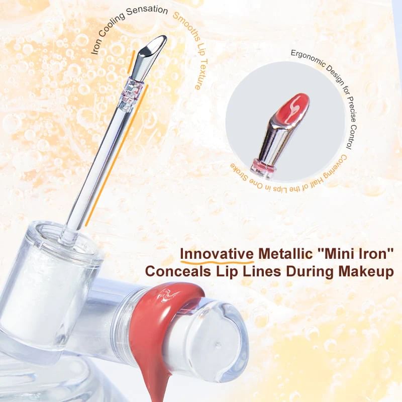 Eiswässriger Lipgloss