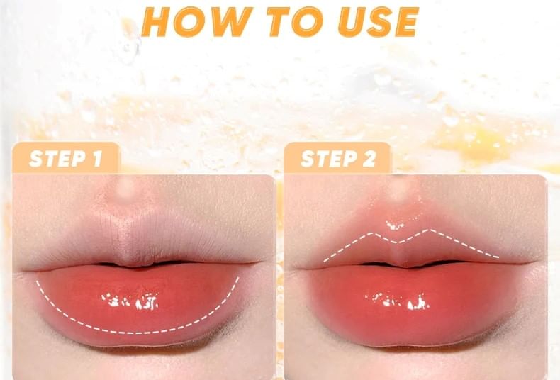 Eiswässriger Lipgloss