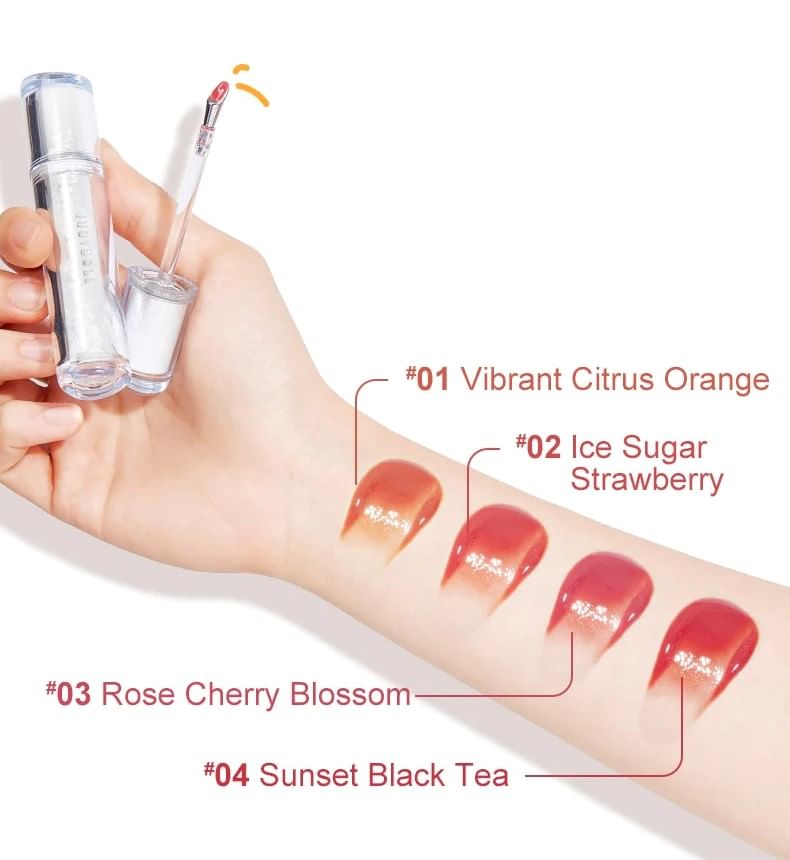 Eiswässriger Lipgloss