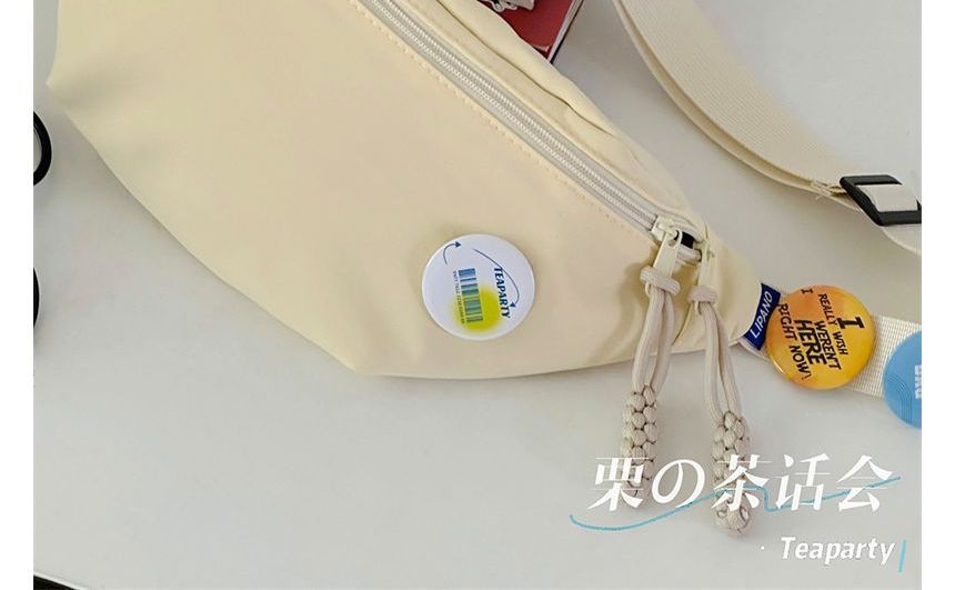 Plain Belt Bag / Bag Charm / Set