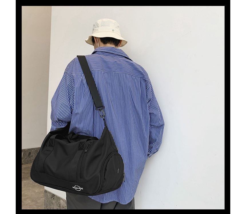 Contrast Trim Crossbody Bag