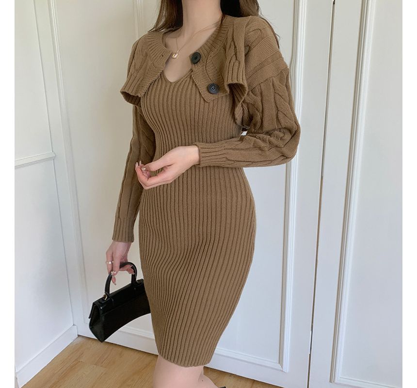 Cardigan Plain Cropped