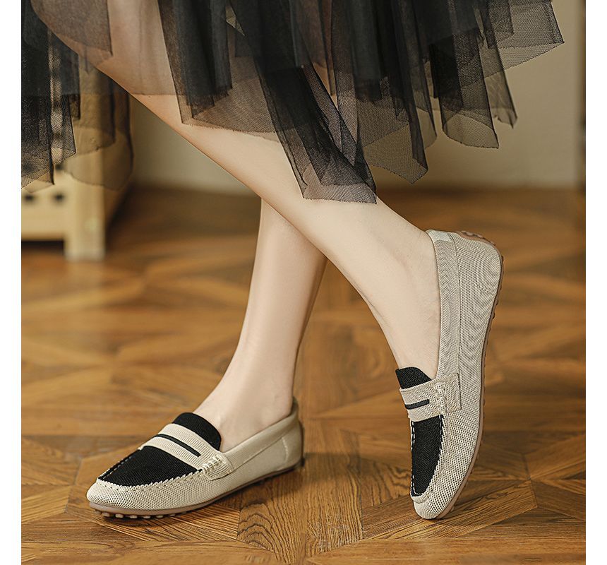 Plain Driving Loafers