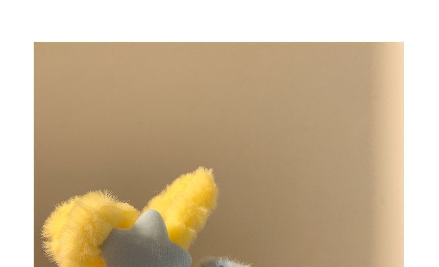 Hair Chenille Clamp Star