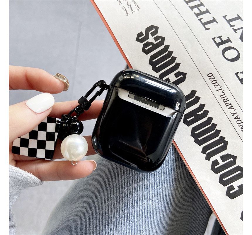 Pro Faux AirPods Skin Case / Pearl Earphone Bow