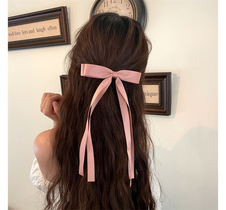 Bow Fabric Hair Clip